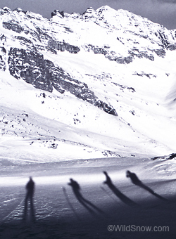 Do these skiers have a mantra?