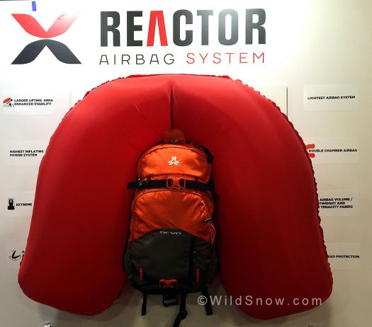 Arva releases their line of airbag packs, featuring 150L balloons.