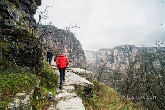 Checking out Vicos Gorge.