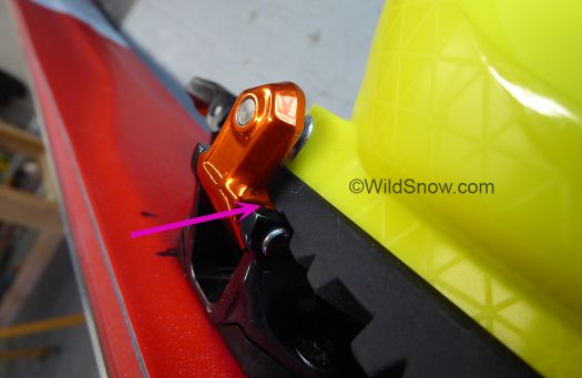 In our opinion, the sole rubber at the toe might be a millimeter or 2 too thick, easy to skive some off, but don't forget to do so if you want you bindings working correctly.