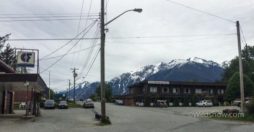 We stopped in the tiny coast town of Bella Coola. 