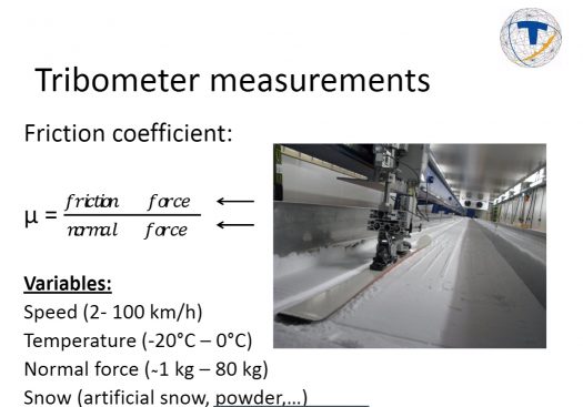 Most  important thing here, Tribometer friction measurements.