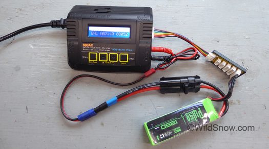 680AC Balance Charger is impressive, even has a 12v input for operation with vehicle or  backcountry solar such as that at a cabin or hut.