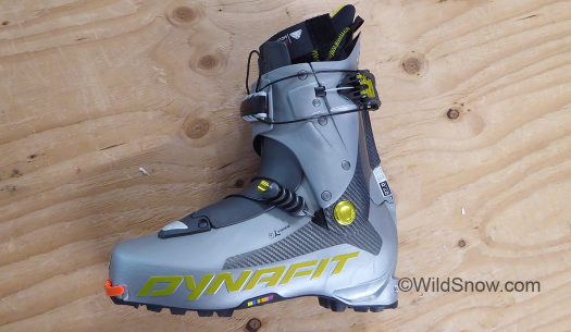 The object at hand: TLT-7-P ski touring boot.