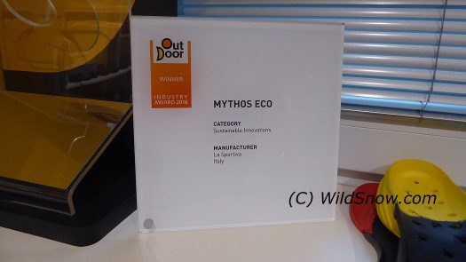 For example, the award winning Mythos Eco.