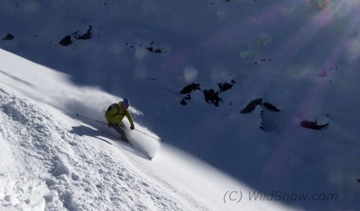 Fritz Barthel sniffed out the powder like a local. Because he is one.