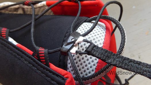 Best ski boot liner lace cord lock I've ever used. 