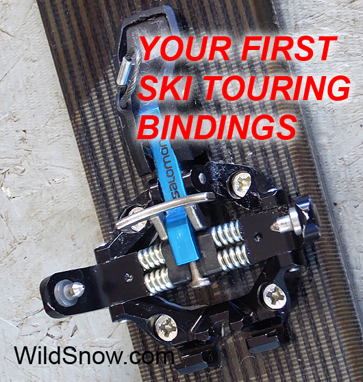 Your first ski touring bindings could be a Salomon, or Dynafit, or....?