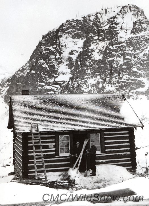  First Creek Cabin, Colorado, 1935. Click to enlarge.