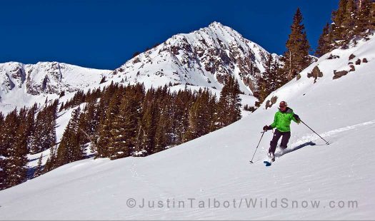 My favorite skiing near Leadville, Colorado (photo by: Justin Talbot)