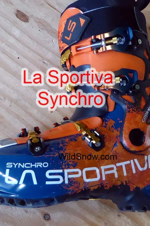 La Sportiva Synchro ski touring boot 2017 2018