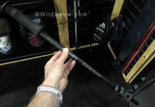 Carbon 3 section poles nothing new, just a slight redesign from other brands.