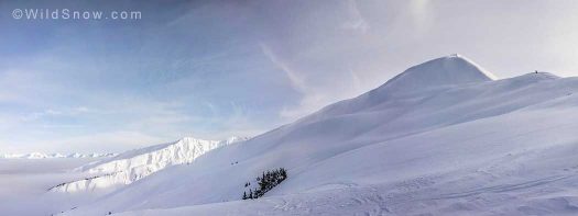 A bluebird day above the clouds at Eddies in Turnagain Pass, AK last week reminded me of my first trip there a few years ago