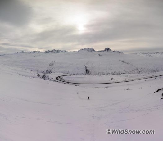 The Thompson Pass road offers amazing access to the Valdez backcountry