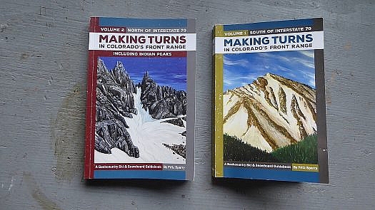 Making Turns in Colorado Front Range, volumes 1 and 2.