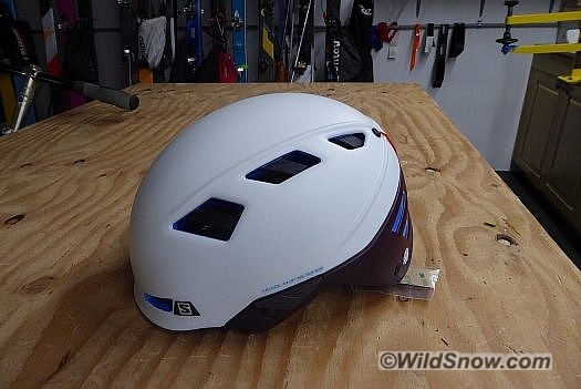 Salomon MTN Lab ski touring helmet.