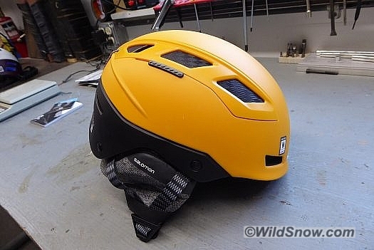 Salomon QST Charge snowsports helmet.