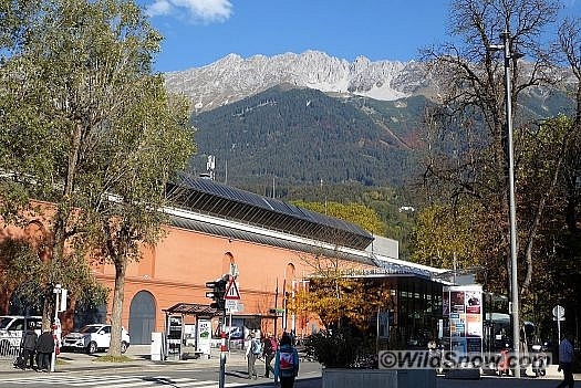 Congress Innsbruck convention center.