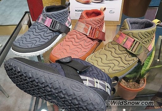 Perhaps the perfect hut and winter travel shoe? Ramble by Chacos