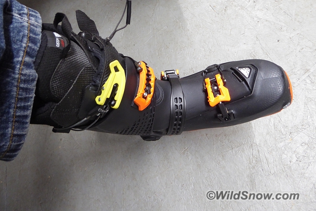 Hoji Ski Touring Boot - Power Strap Mod - The Backcountry Ski Touring Blog