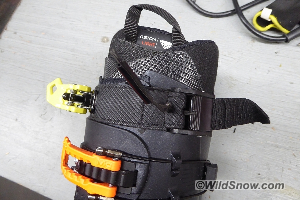 Hoji Ski Touring Boot - Power Strap Mod - The Backcountry Ski Touring Blog
