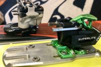 Be careful of the ware and tear on used ski touring bindings