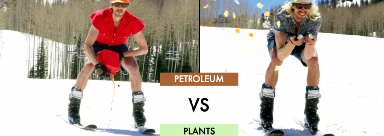 Petroleum wax vs modern plants. (Image courtesy mountainFLOW)
