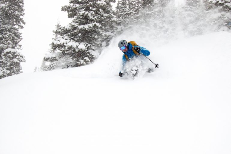 Will this winter be as consistently deep as last? Skier: @thomaswoodson, Photo Credit:@aidan.goldie