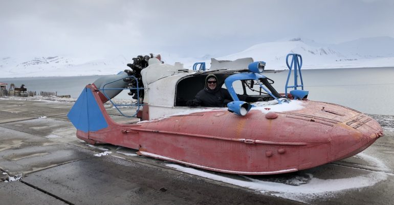 Svalbard speedboat
