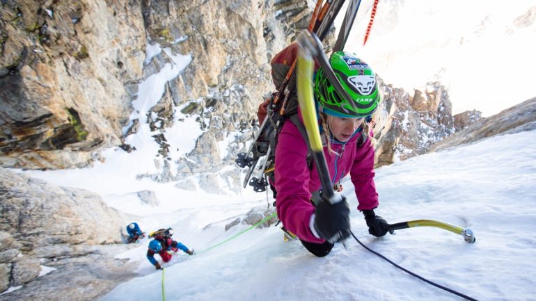 Mountain Sense's ski mountaineering course covers everything from avalanche safety to steep skiing, ice climbing, anchor building, gear selection and more.