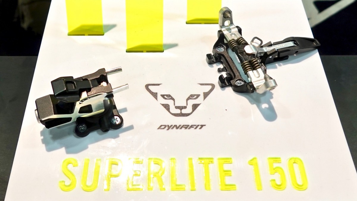 The new Dynafit Superlite 150 offers a race weight binding with 5-13 release value.