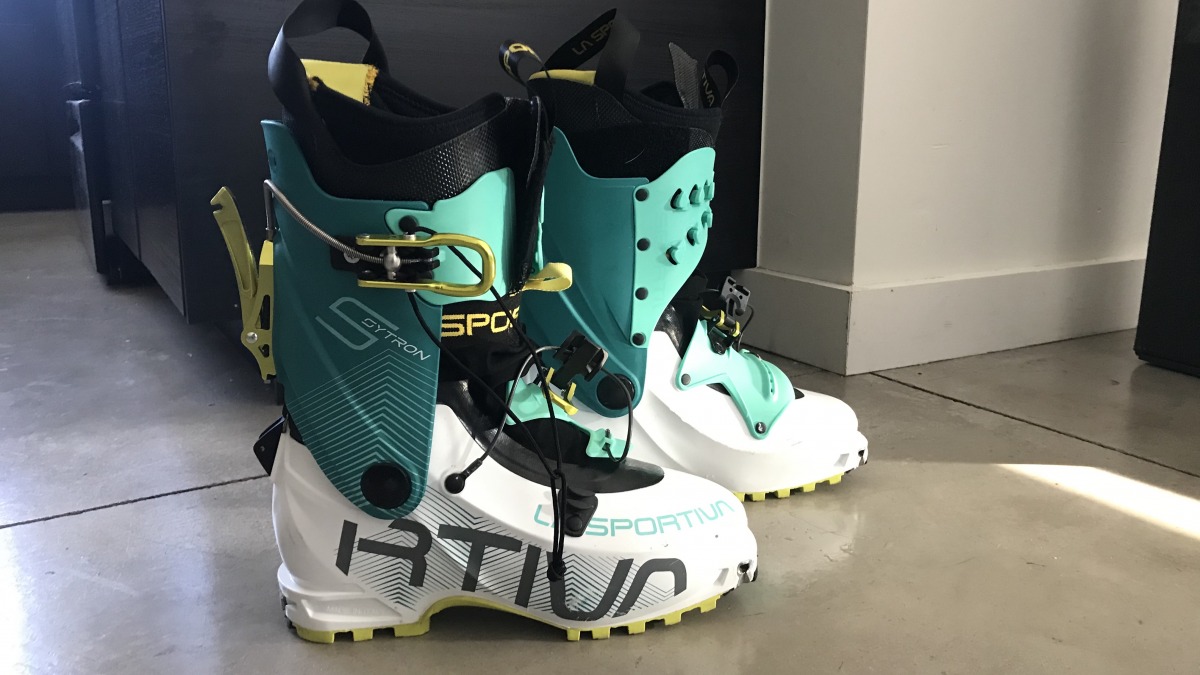 The boots pack a lot of features into a light package, including burly soles, forward lean options, and efficient closure systems. The color is cute too.