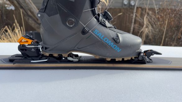 Salomon new binding 2023 – 1 Full view of the MTN Summit BR 12.